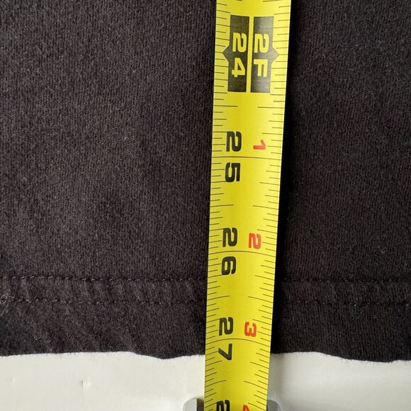 G George Men's Long Sleeve Crew Neck Tee Black Large - Picture 7 of 10